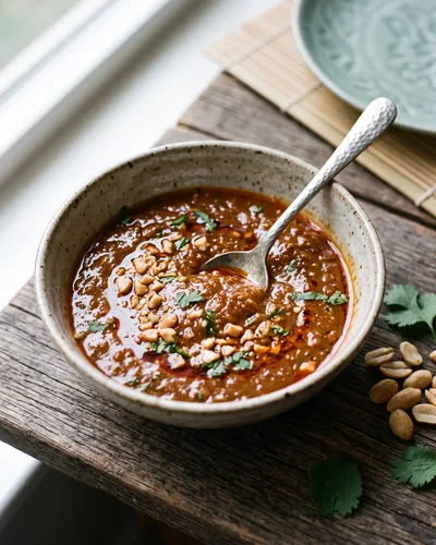 Photograph of Thai Peanut (Satay) Sauce