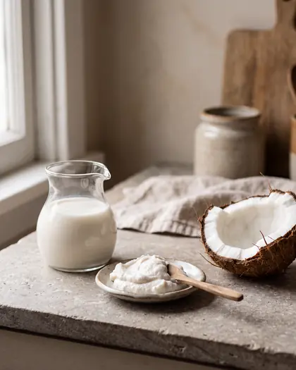 Coconut milk, from the foundations chapter.